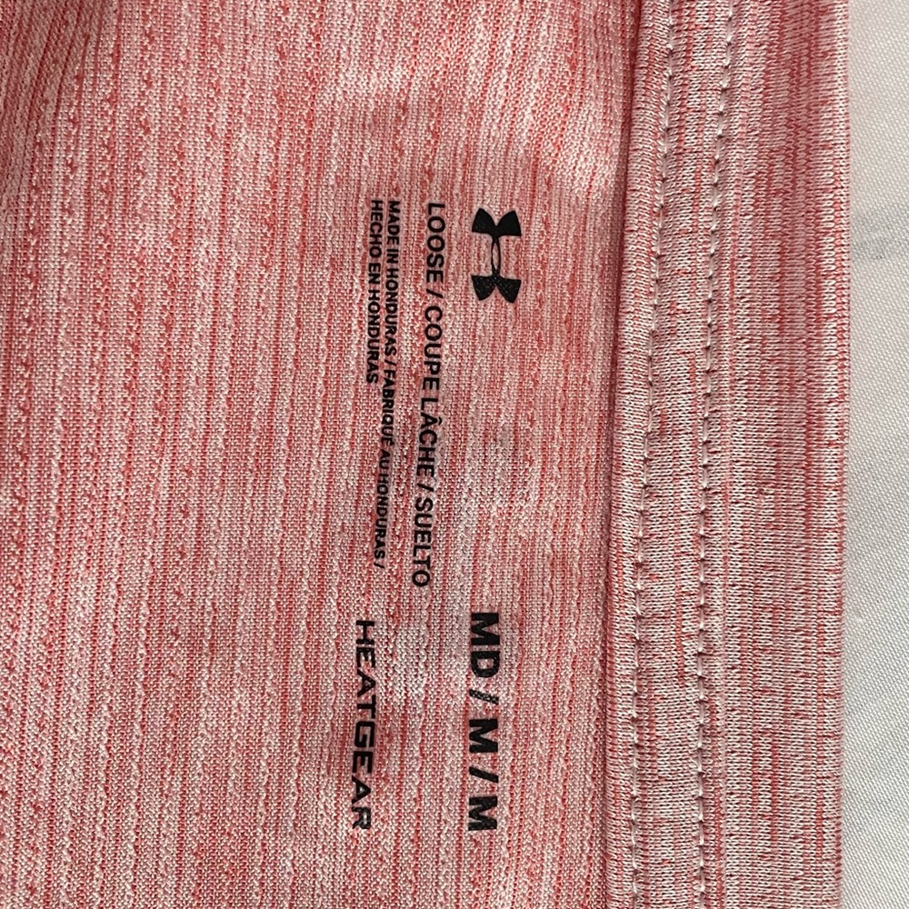 Under Armour Heathered Red Shirt